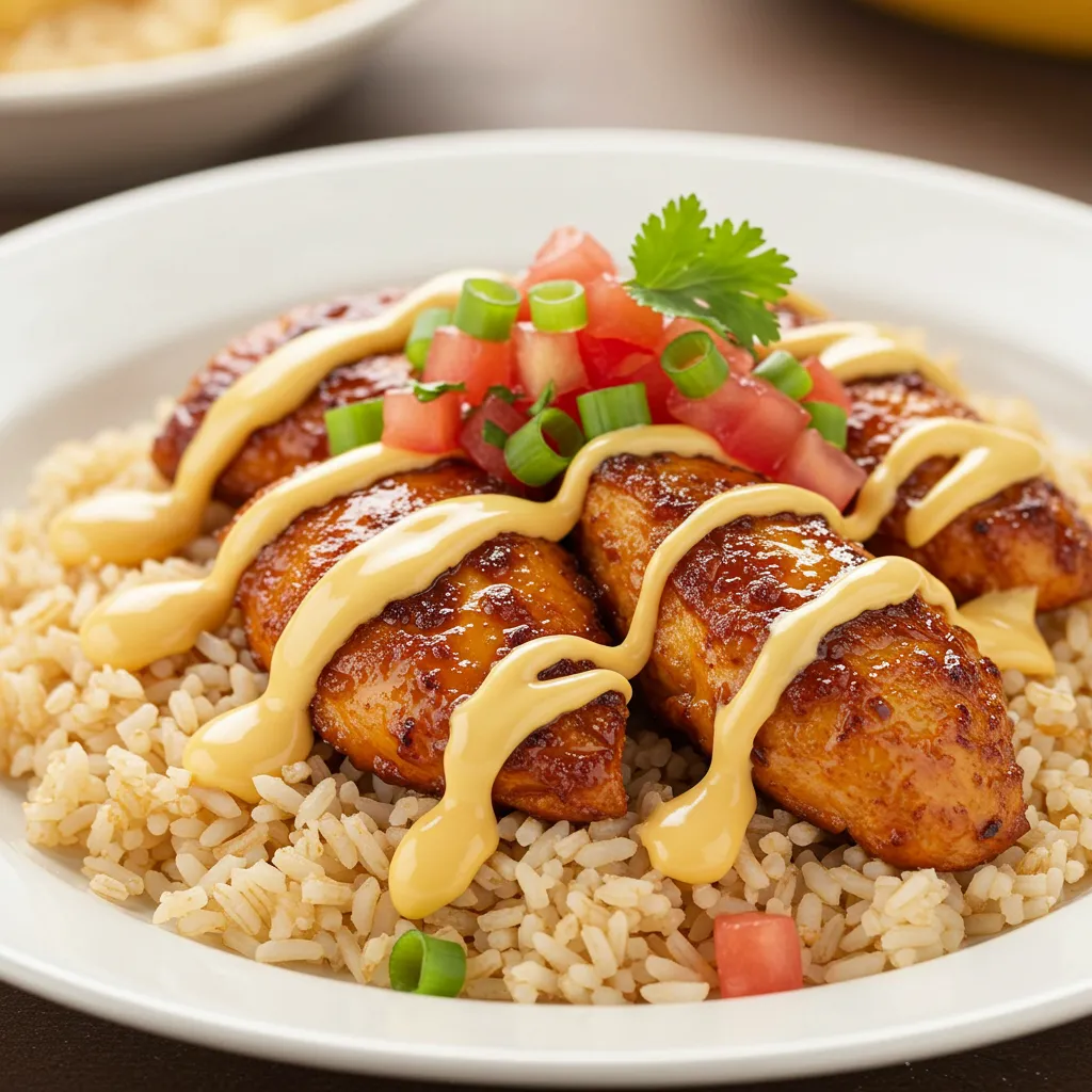 Mexican Chicken & Rice with Creamy Queso - secondary view